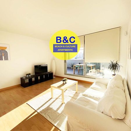 Beach & Culture Barcelona Port Forum Penthouse Apartment سان أدريان دي بيزوس المظهر الخارجي الصورة