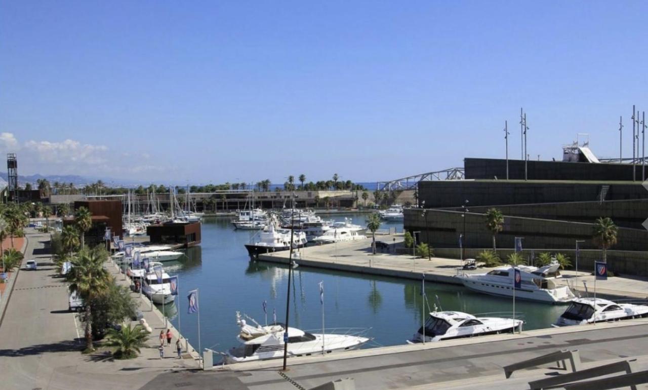 Beach & Culture Barcelona Port Forum Penthouse Apartment سان أدريان دي بيزوس المظهر الخارجي الصورة