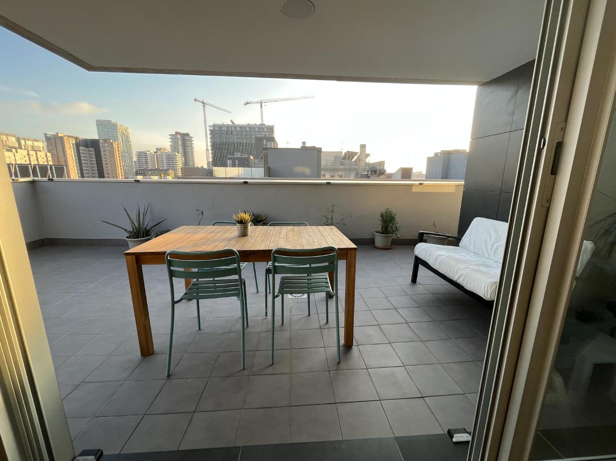 Beach & Culture Barcelona Port Forum Penthouse Apartment سان أدريان دي بيزوس المظهر الخارجي الصورة