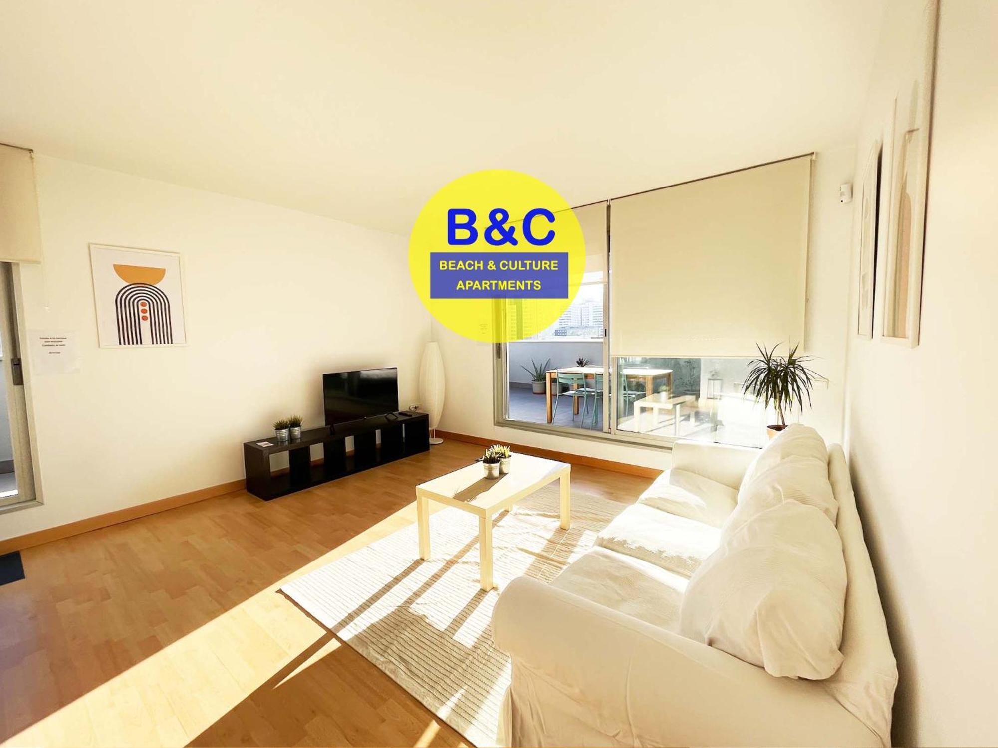 Beach & Culture Barcelona Port Forum Penthouse Apartment سان أدريان دي بيزوس المظهر الخارجي الصورة